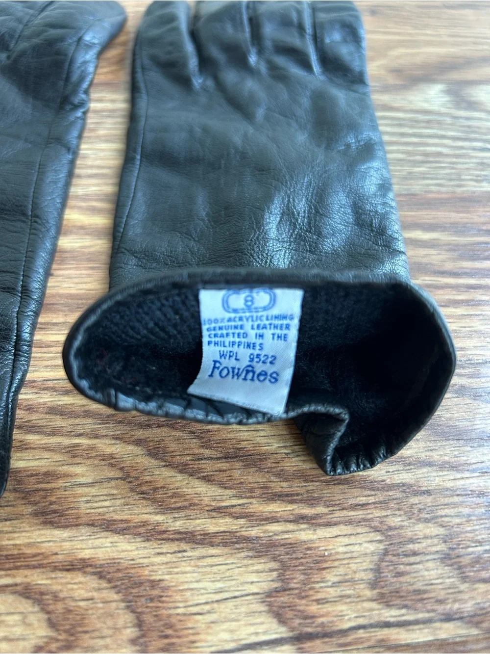 Fownes vintage black